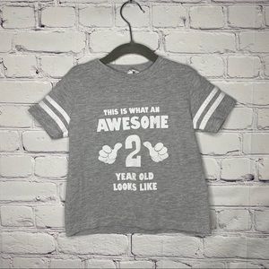 Awesome Two Year Old Tee